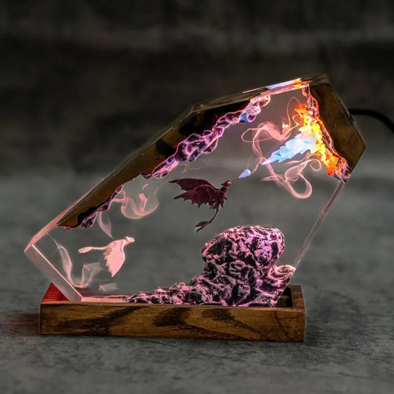 Rinuma Lamp - Dragon